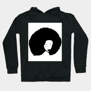 Black and white woman with African heritage Hoodie